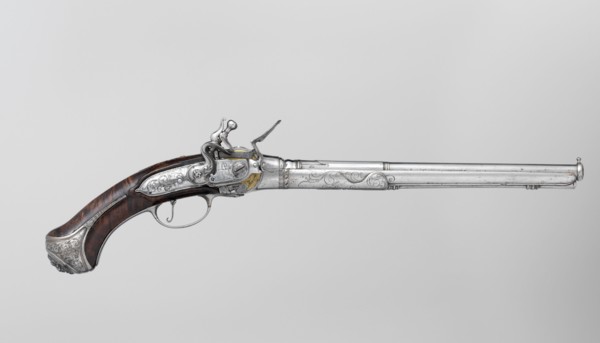 Repeating Flintlock Pistol