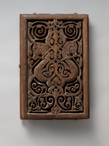 Panel with Horse Heads