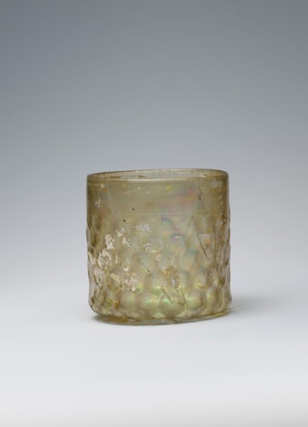 Cup with Molded Honeycomb Pattern