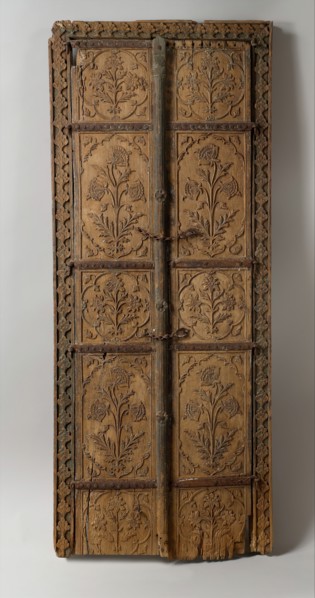 Pair of Flower Style Doors
