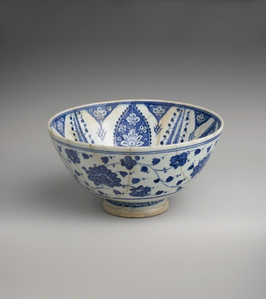 Bowl with Variation of 'Baba Nakkas' Design