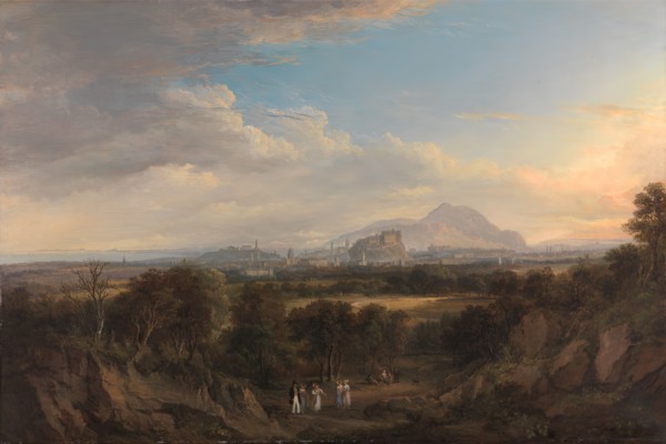 A View of Edinburgh from the West, 1822 to 1826.