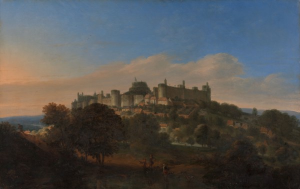 Windsor Castle from the South, after 1681. Perhaps Jan Griffier the Elder after Jan Vorsterman