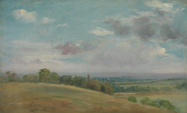 Landscape;Landscape near Dedham;Summer Landscape near Dedham, between 1849 and 1855.