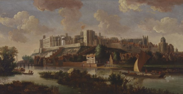Windsor Castle Seen from the Thames, ca. 1700. after Jan Vorsterman