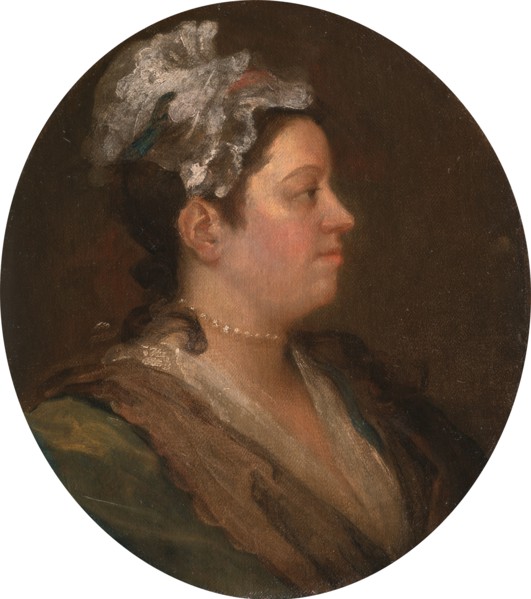 Mary Hogarth, ca. 1740.