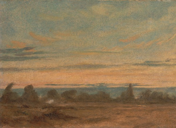 Summer - Evening Landscape, ca. 1825.