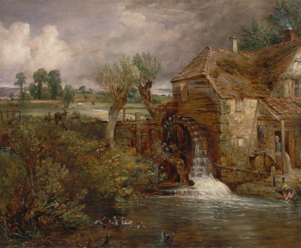 Parham Mill, Gillingham;Mill at Gillingham, Dorset;Gillingham Mill, Dorset;A Mill in Gillingham, in Dorsetshire;A Mill at Gillingham;Mill, Gillingham, Dorset;A Mill at Gillingham, in Dorsetshire;Parha...