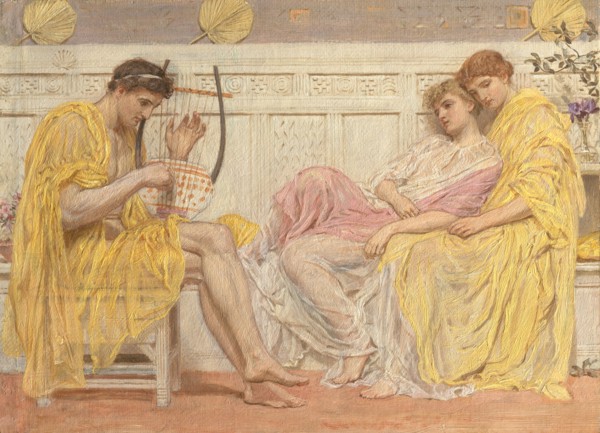 A Musician, ca. 1867.
