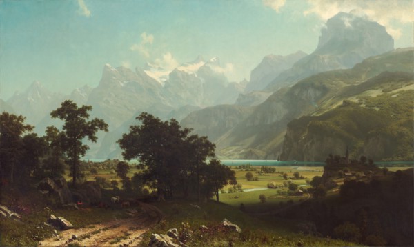 Lake Lucerne, 1858.