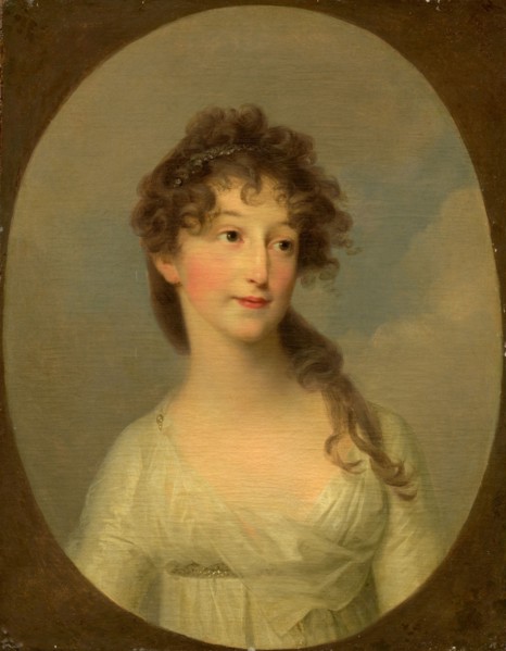 Possibly Franciska Krasinska, Duchess of Courland, c. 1790.