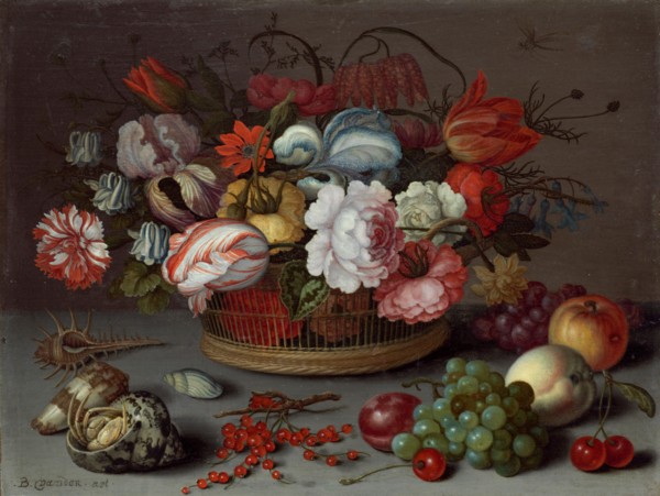 Basket of Flowers, c. 1622.