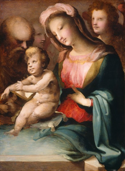 The Holy Family with Angels, c. 1545/1550.