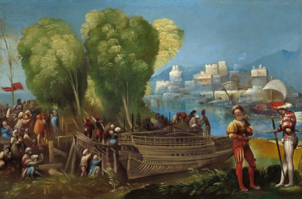 Aeneas and Achates on the Libyan Coast, c. 1520.