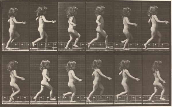 Plate Number 469. Child running, 1887.