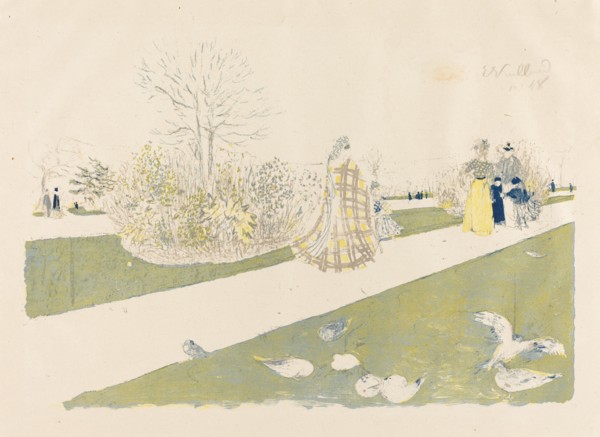 The Tuileries Garden (Le jardin des Tuileries), published 1896.