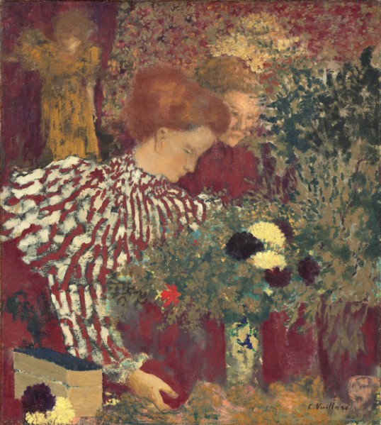 Woman in a Striped Dress, 1895.