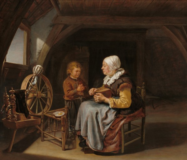 Saying Grace, c. 1650/1655.