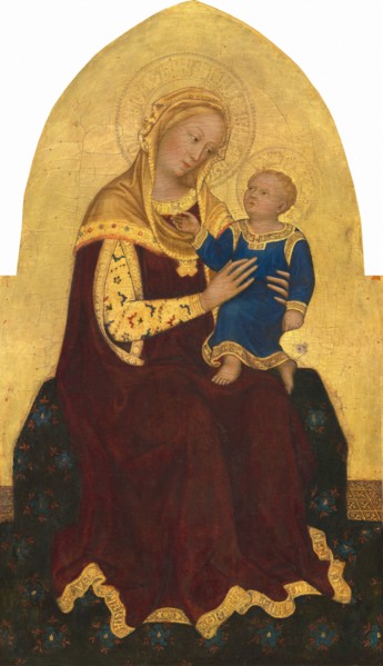 Madonna and Child Enthroned, c. 1420.