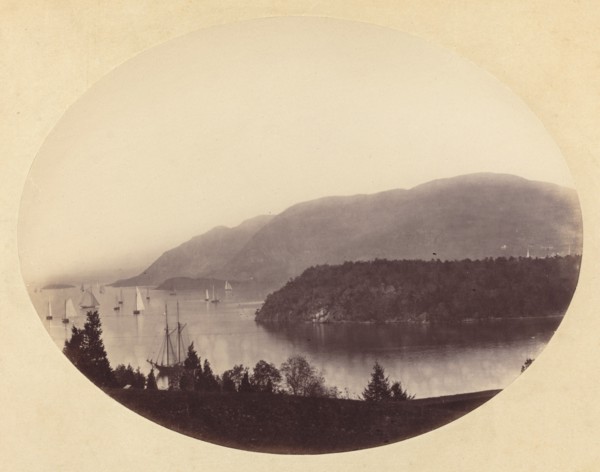 From Trophy Point, West Point, Hudson River, c. 1867-1868.