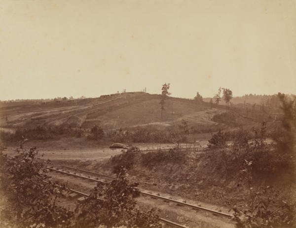 Battlefield in Atlanta, 1864.