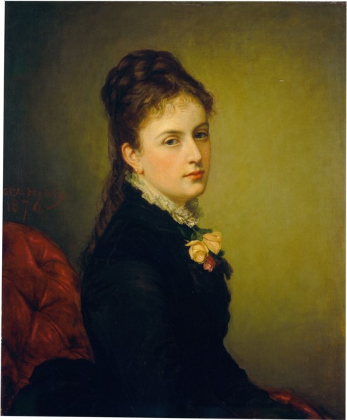 Roxana Atwater Wentworth, 1876.