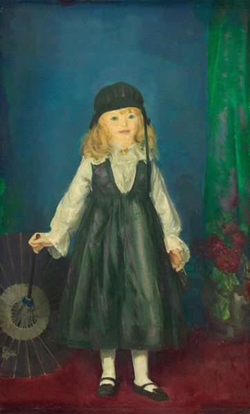 Anne with a Japanese Parasol, 1917.