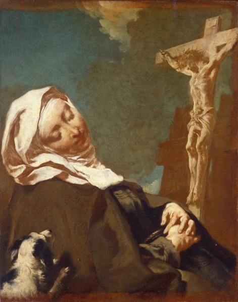 Saint Margaret of Cortona, 1737.