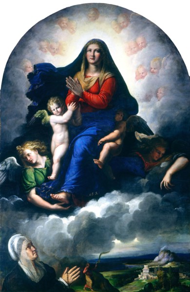The Apparition of the Virgin, 1530/1540.