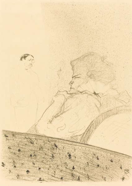 Brandes in His Box (Brandès dans sa loge), 1894.