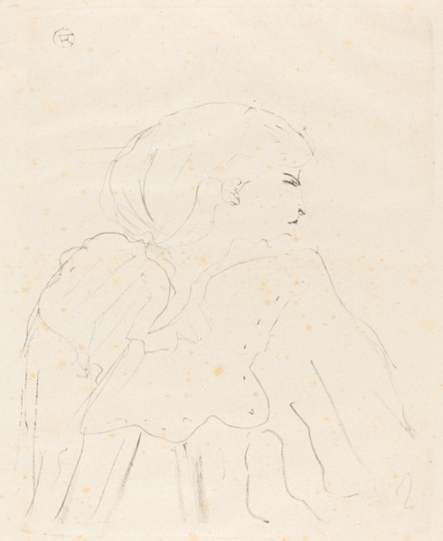 Cassive, 1896. Armand Cassive was the stage name of the French actress Louise-Armandine Duval