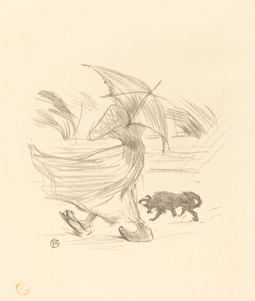 Ce que dit la pluie, 1895.