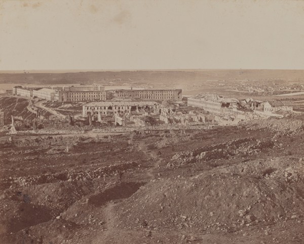 Ruined Buildings, 1855-1856.