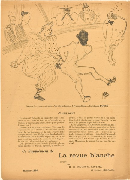 Footit and Chocolat (Footit et Chocolat) [left recto], 1895. Rafael Padilla and George Foottit.