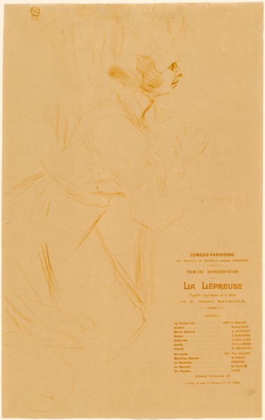 La Lépreuse, 1896. Comic-opera by Sylvio Lazzari.