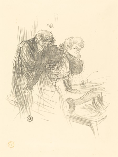 Les vieux papillons, 1895.