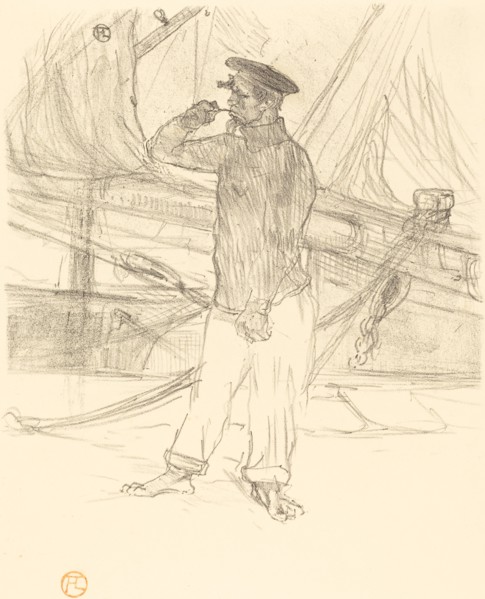 L'hareng saur, 1895.