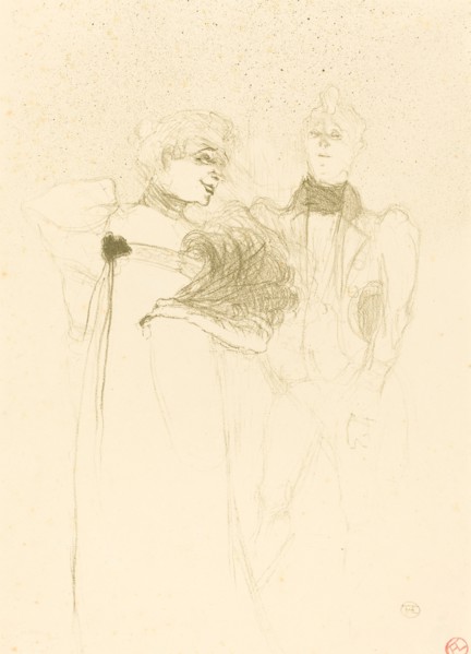 Mlle. Lender in "Madame Satan" (Mlle. Lender dans "Madame Satan"), 1894.