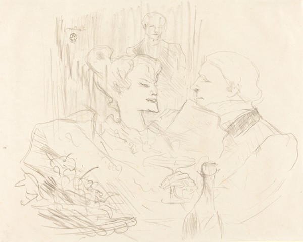 Supper in London (Souper à Londres), 1896.