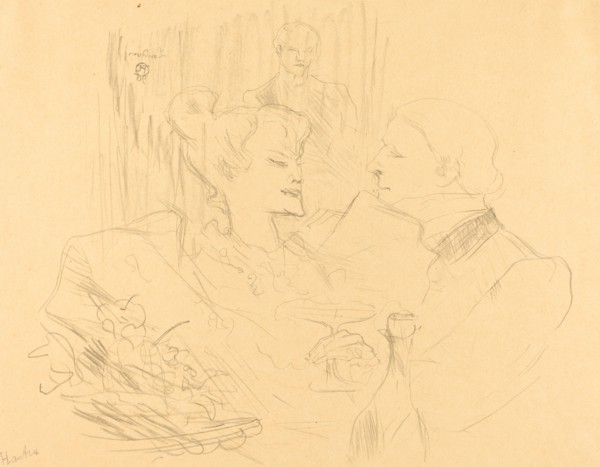 Supper in London (Souper à Londres), 1896.