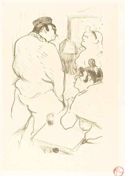 Terror of Grenelle (La terreur de Grenelle), 1894.