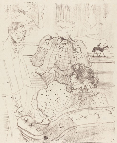 The Forfeit (La gage), 1897.