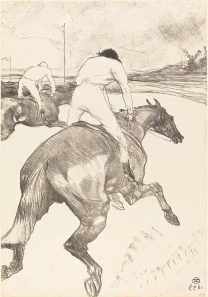 The Jockey (Le jockey), 1899.