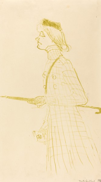 Yvette Guilbert, 1894.