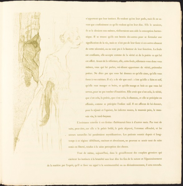 Yvette Guilbert, 1894.