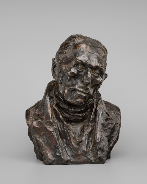 François-Pierre-Guillaume Guizot, model c. 1832/1835, cast 1929/1950.