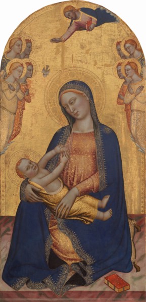 Madonna and Child with God the Father Blessing and Angels, c. 1370/1375.