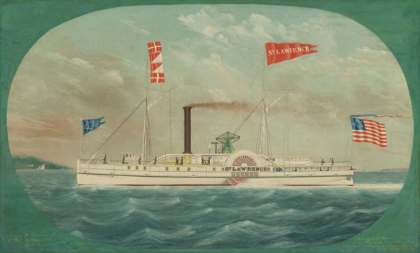 Steamer "St. Lawrence", 1850.