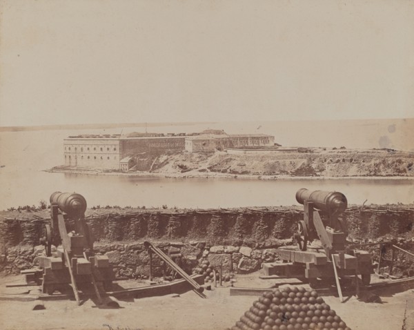 Gun Battery, 1855-1856.