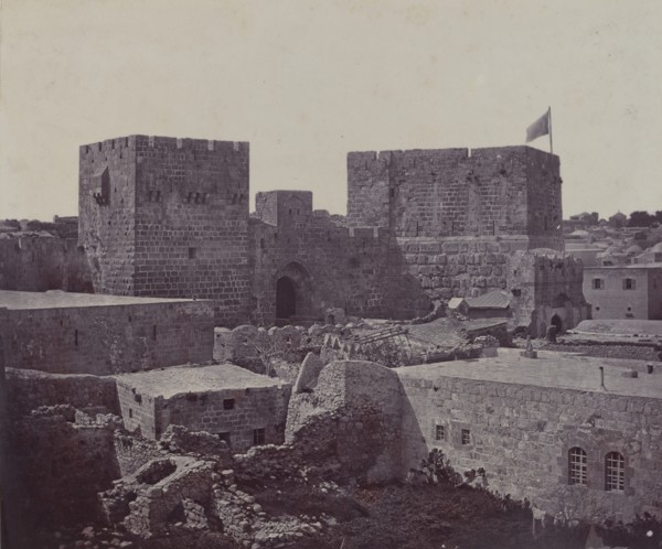 Jerusalem - Section of Old City, 1857.
